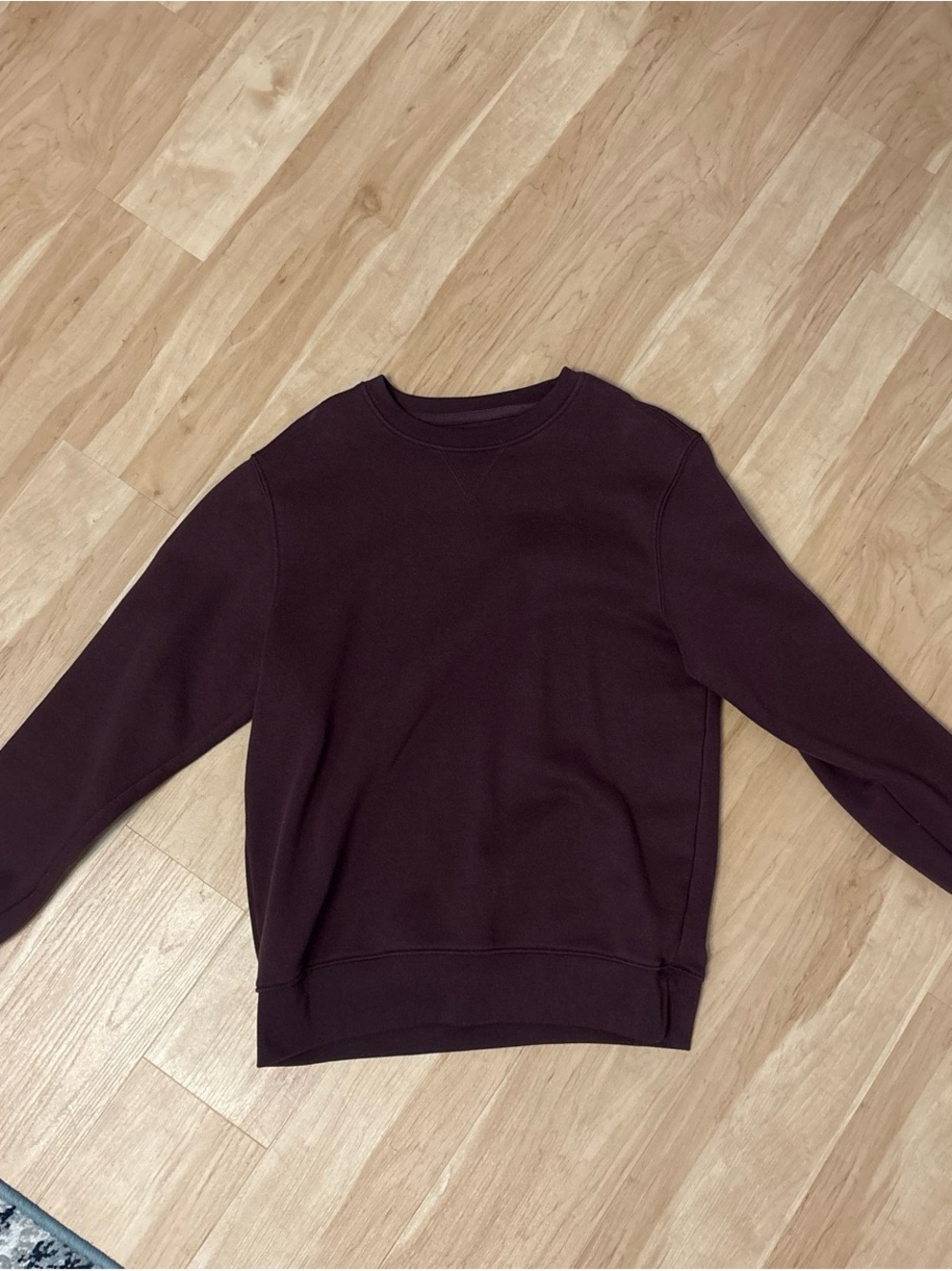 Primark Men's Crewneck Sweatshirt - Burgundy